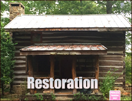 Historic Log Cabin Restoration  Syria, Virginia